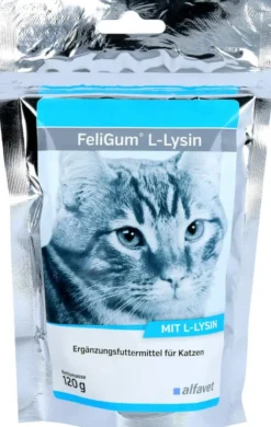 Feligum L-Lysin Kaudrops F.Katzen 120g