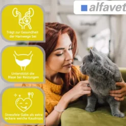FeliGum Struvit 80 Kaudrops für Katzen und kleine Hunde