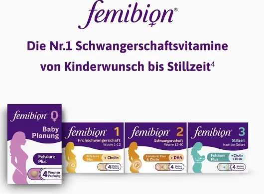 Femibion 0 Babyplanung 56 Tabletten