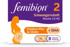 Femibion 2 Schwangerschaft 56 Tabletten und 56 Kapseln Kombipackung