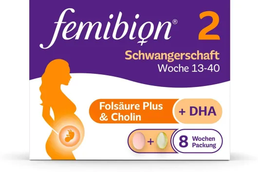 Femibion 2 Schwangerschaft 56 Tabletten und 56 Kapseln Kombipackung