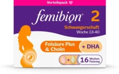 Femibion 2 Schwangerschaft 112 Tabletten und 112 Kapseln Kombipackung