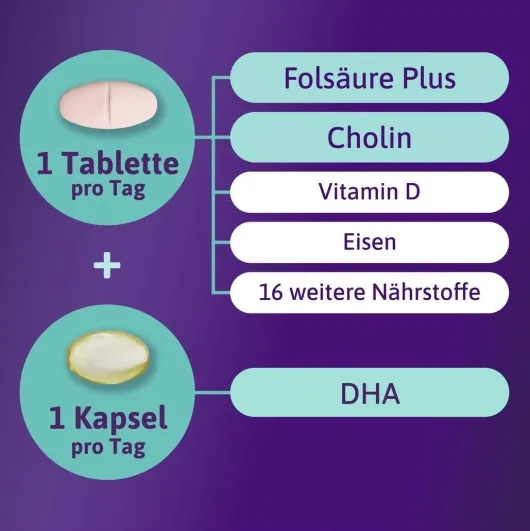 Femibion 3 Stillzeit 56 Tabletten und 56 Kapseln Kombipackung