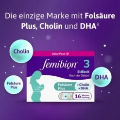 Femibion 3 Stillzeit 56 Tabletten und 56 Kapseln Kombipackung
