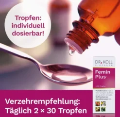 Femin Plus Dr.Koll Gemmo Komplex Himbeer Vitamin B 50 ml Tropfen
