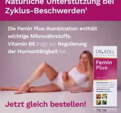 Femin Plus Dr.Koll Gemmo Komplex Himbeer Vitamin B 50 ml Tropfen