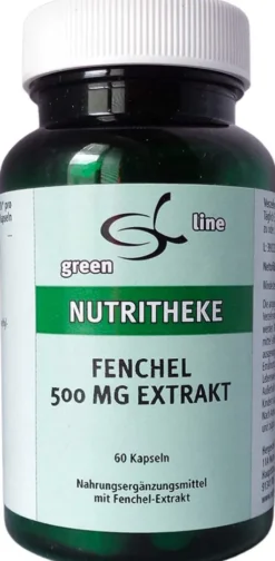 Fenchel 500 mg Extrakt Kapseln 60 Stück