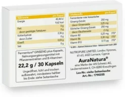 Fermentura Ginseng Plus 30 Kapseln