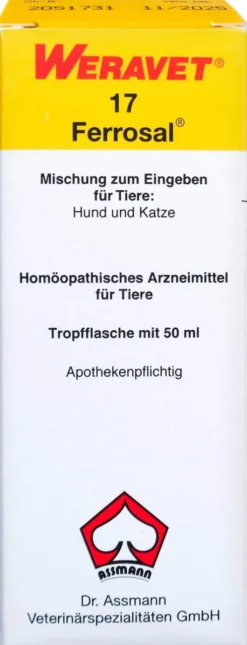 Ferrosal 17 vet. 50 ml Tropfen