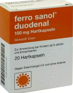 Ferro Sanol Duodenal 20 Hartkps. Mit Magensaftres. Überzogenen...