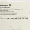 Ferrum Phosphoricum D 8 Ampullen 8 X 1 ml
