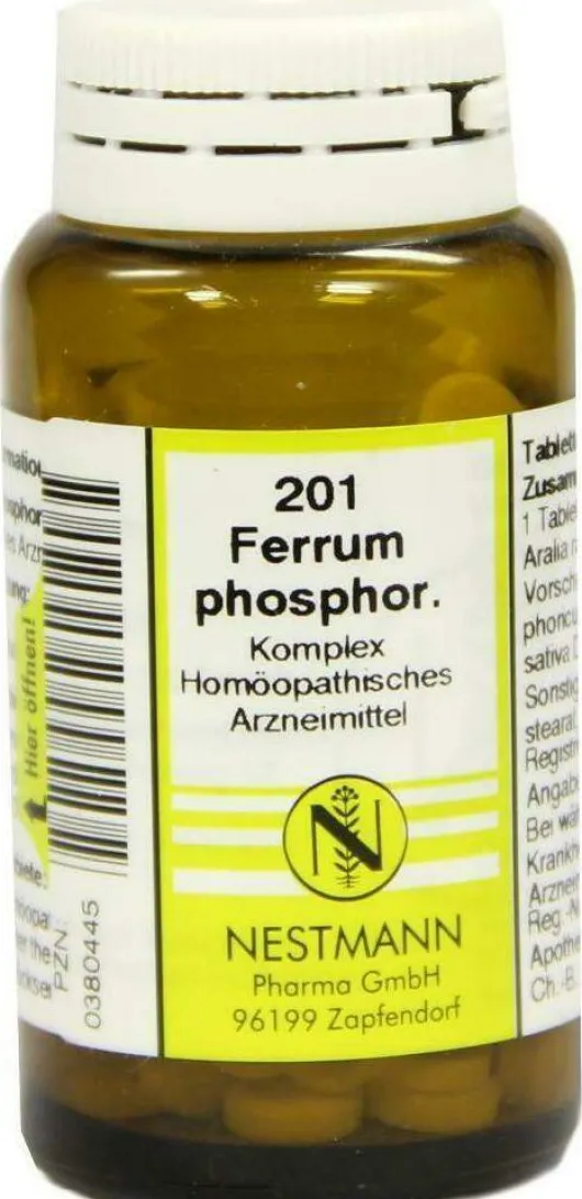 Ferrum Phosphoricum Komplex Nr. 201 Nestmann 120 Tabletten