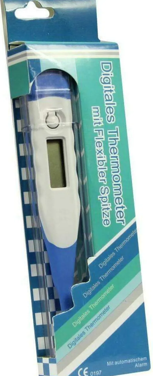 Fieberthermometer Digital Mit Flexibler Spitze 1 Stück