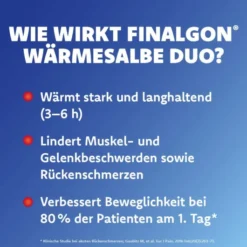 Finalgon Wärmesalbe Duo 4 mg je g + 25 mg je g 20 g Salbe