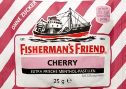 Fishermans Friend Cherry Ohne Zucker Pas