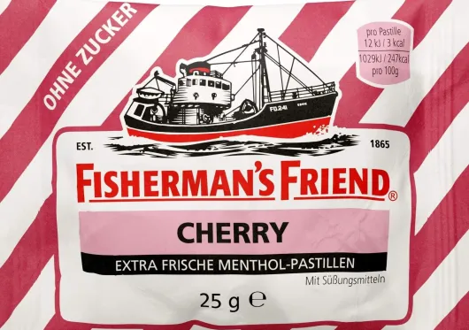 Fishermans Friend Cherry Ohne Zucker Pas