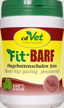 Fit Barf Hagebuttenschalen Fein Für Hunde 500 G Pulver