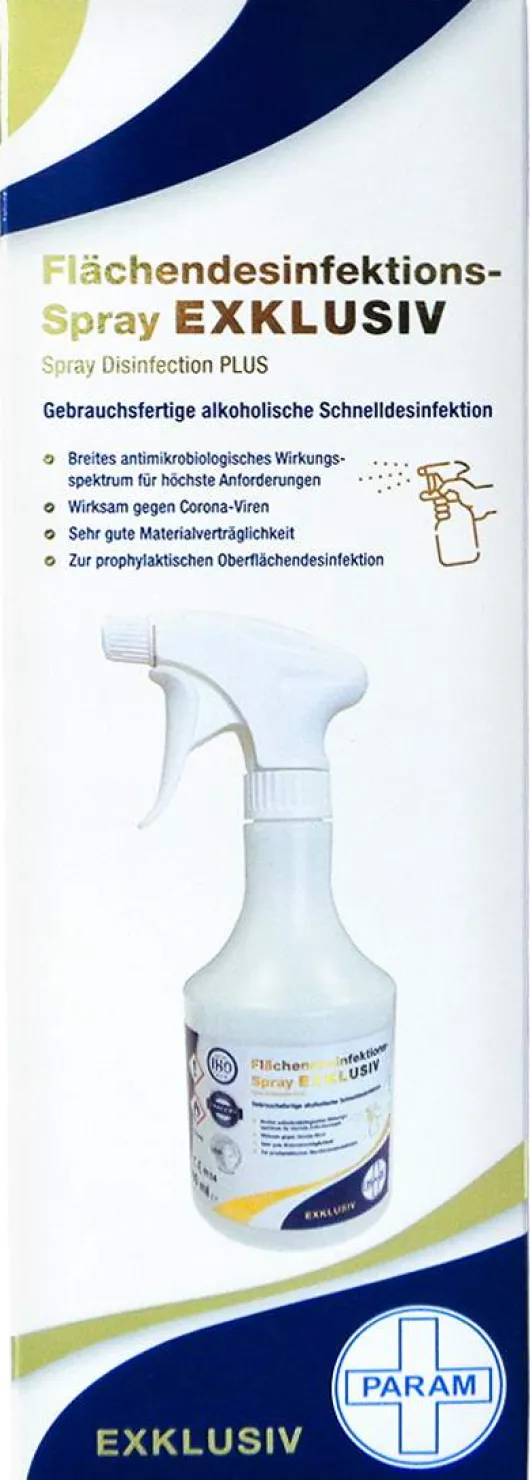 Flächendesinfektionspray Exklusiv Param