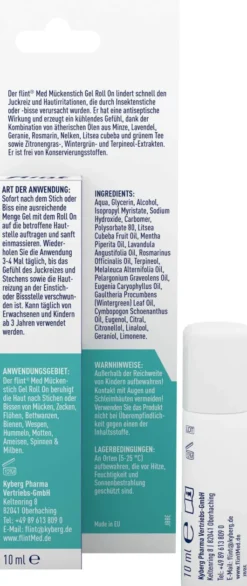 Flint Med Mückenstich Gel 10 ml
