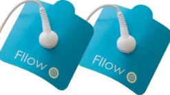 Fllow TENS Gel Pads für Fußmassagegerät, 4 Stück