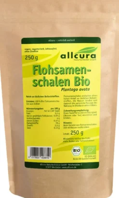 Flohsamenschalen Bio 250 G