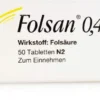 Folsan 0,4 mg 50 Tabletten