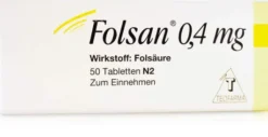 Folsan 0,4 mg 50 Tabletten