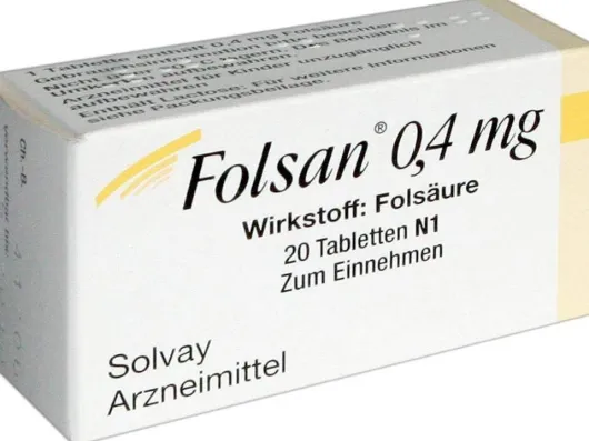 Folsan 0,4 mg 20 Tabletten