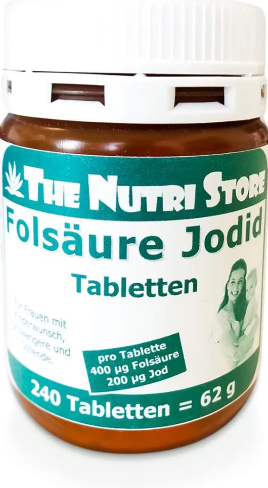 Folsäure 400 + Jod 200 Tabletten