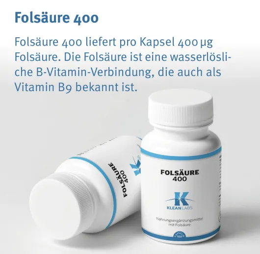 Folsäure Kapseln