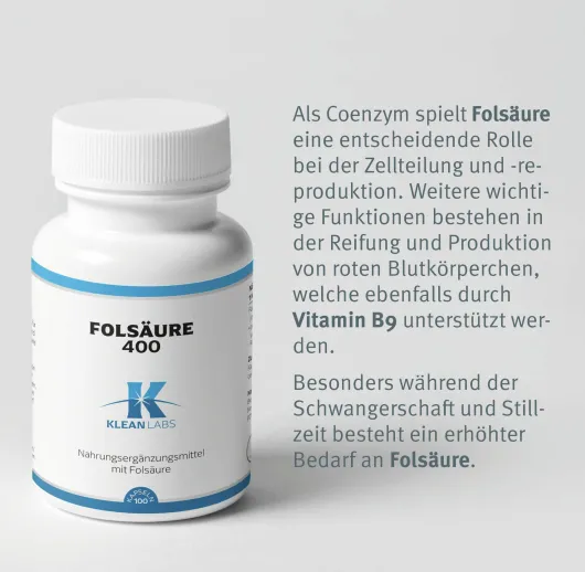 Folsäure Kapseln