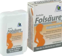 Folsäure 400 Plus B12 + Jod 120 Tabletten
