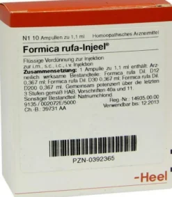 Formica Rufa Injeele 1,1 ml
