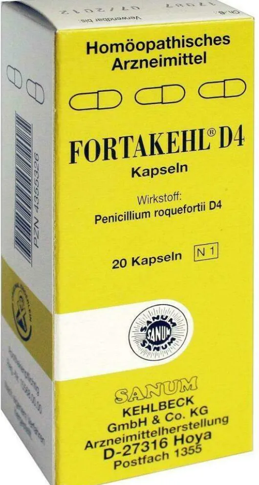 Fortakehl D 4 Kapseln 20 Kapseln