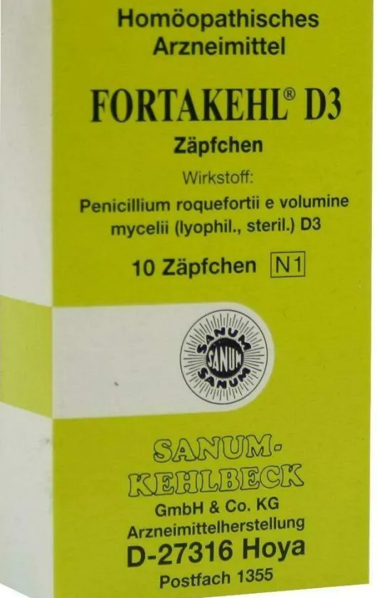 Fortakehl D 3 Suppositorien