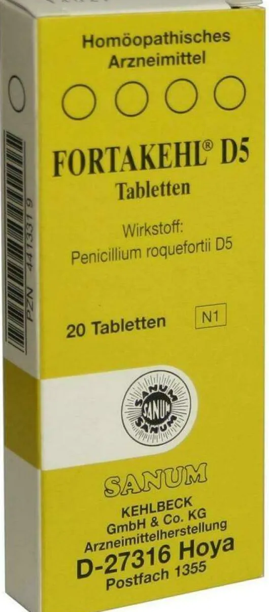 Fortakehl D5 20 Tabletten