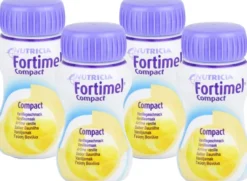 Fortimel Compact 2.4 Vanillegeschmack 8x4x125 ml Flüssigkeit