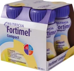 Fortimel Compact 2.4 Vanillegeschmack 4x125 ml Flüssigkeit
