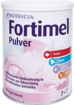 Fortimel 335 G Pulver Erdbeere
