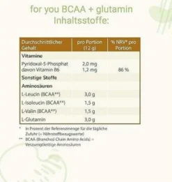 For You Bcaa Pulver 480 G