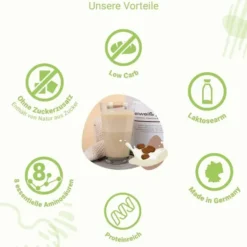 For You Eiweiß Power Milchkaffee 750 G Pulver