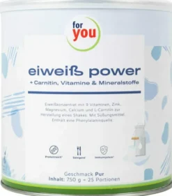For You Eiweiß Power Pur 750 G Pulver