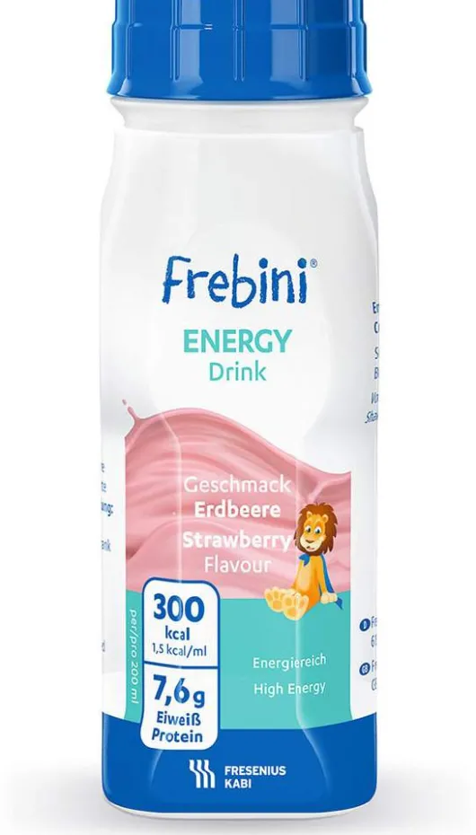 Frebini Energy Drink Erdbeere Trinkflasche