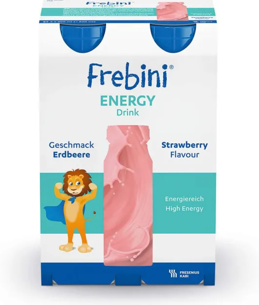 Frebini Energy Drink Erdbeere Trinkflasche