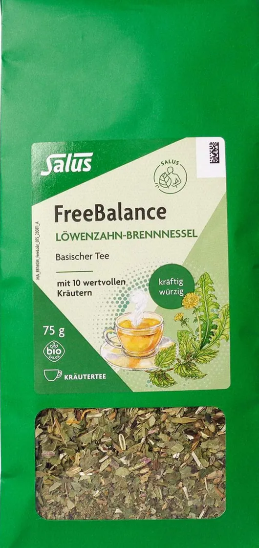 Freebalance Löwenzahn-Brennnessel Bio 75 G Tee