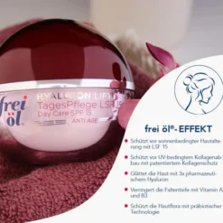 Frei Öl Anti-Age Hyaluron Lift TagesPflege LSF 15 50 ml