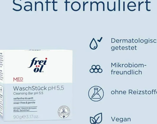 Frei Öl MED WaschStück pH 5,5 90 g