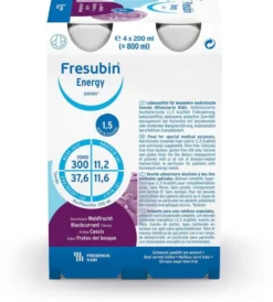 Fresubin Energy Drink Waldfrucht Trinkflasche 4 X 200 ml