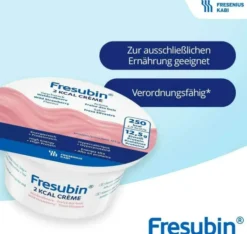 Fresubin 2 Kcal Creme Walderdbeere im Becher 4 x 125 g