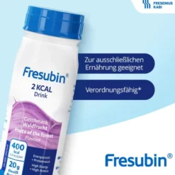 Fresubin 2 Kcal Drink Waldfrucht 4 X 200 ml Trinkflaschen